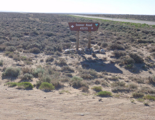 Sign for Sooner Road.